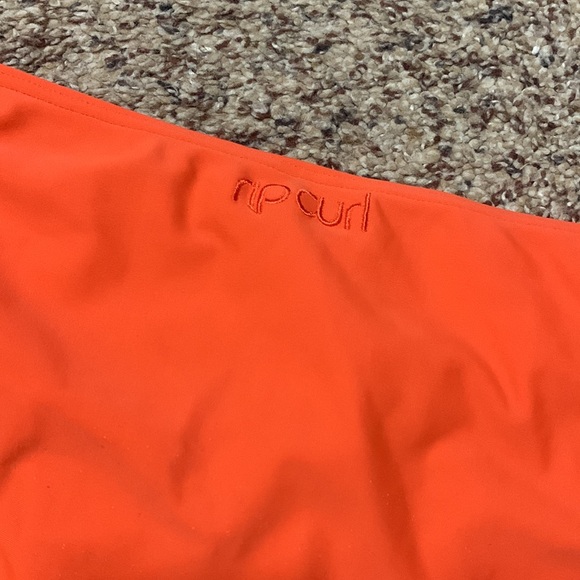 Orange Rip Curl Bikini Set Bottoms Size L Top Size M - Picture 3 of 4